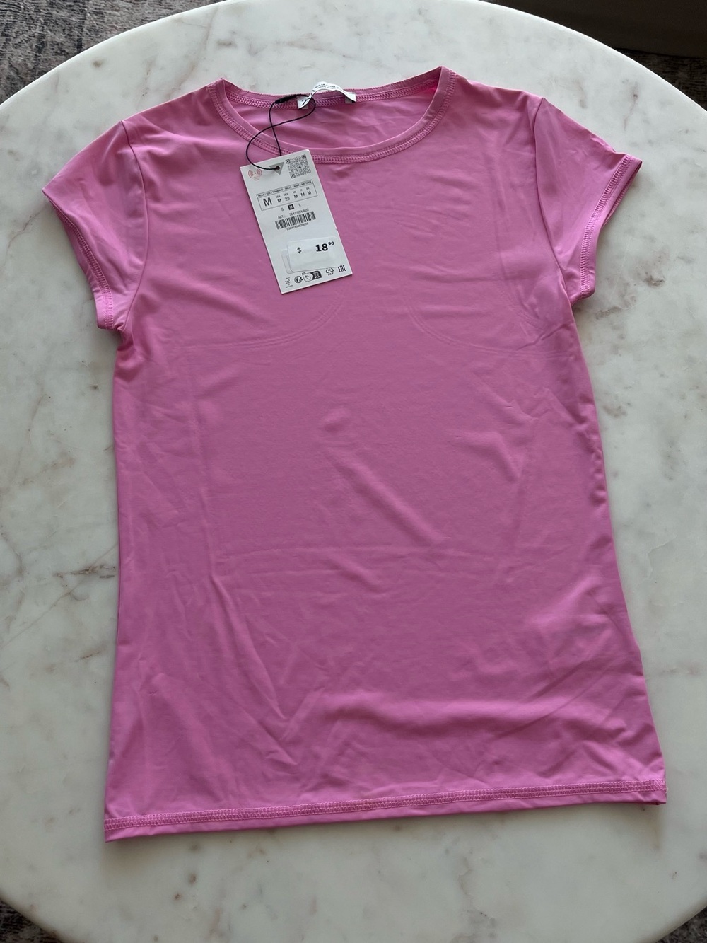 Zara Women's Short Sleeve Activewear T-Shirt